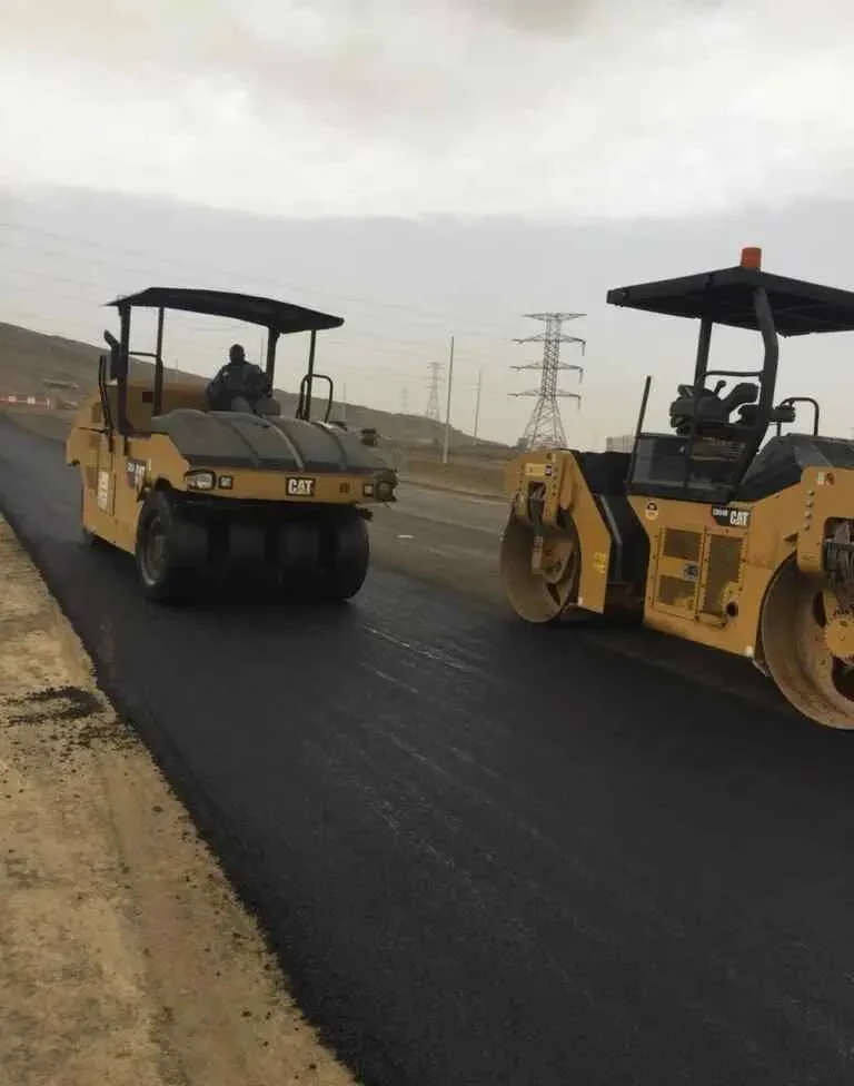 معدات ومداحل سفلتة الطرق ورصف الشوارع بالرياض